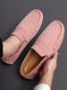 Men's Metal Decor Loafers, Comfortable Non-Slip, Slip-On Design, Spring/Summer